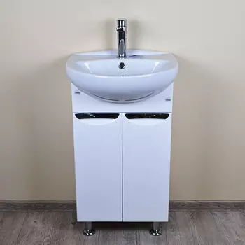 Тумба с раковиной Francesca Виктория 50 белый