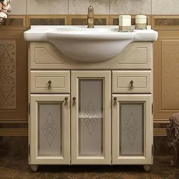 Тумба с раковиной Grace Танос 85, дуб