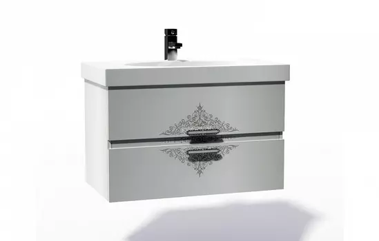 Тумба с раковиной INGENIUM Аккорд 90, белый