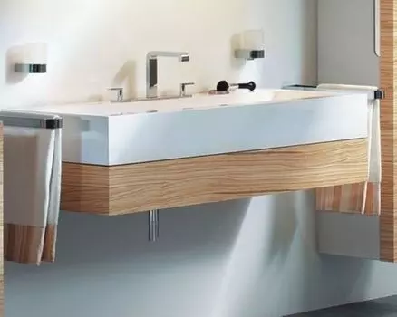 Тумба с раковиной Keuco Edition 300 олива 95 см