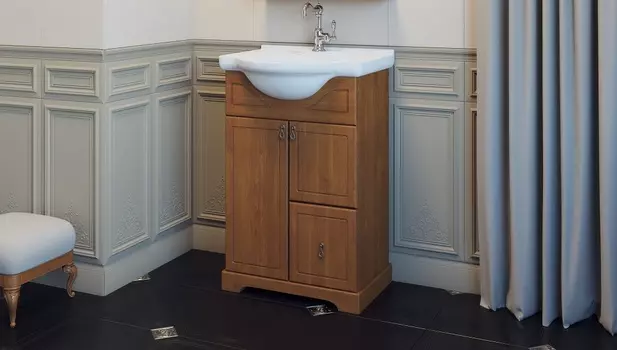 Тумба с раковиной Opadiris Карла 55 итальянский орех