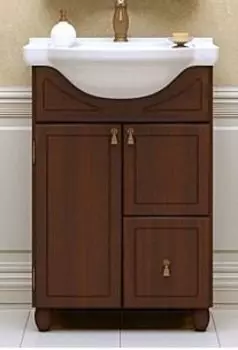 Тумба с раковиной Opadiris Клио 50, орех антикварный