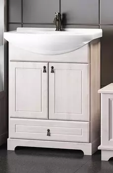 Тумба с раковиной Opadiris Клио 65, беленый бук