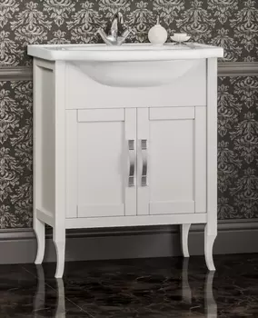 Тумба с раковиной Opadiris Мираж 65 слоновая кость