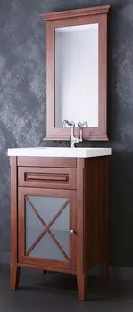 Тумба с раковиной Opadiris Палермо 50, светлый орех