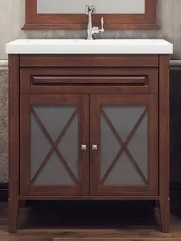 Тумба с раковиной Opadiris Палермо 90 орех