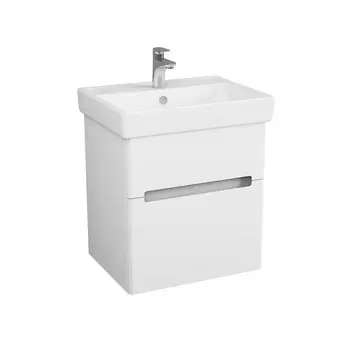 Тумба с раковиной Owl 1975 Nyborg 60 2 ящика, белая