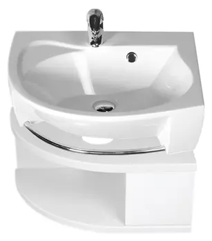 Тумба с раковиной Ravak Rosa белая