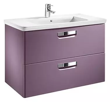 Тумба с раковиной Roca Gap 80, фиолетовый