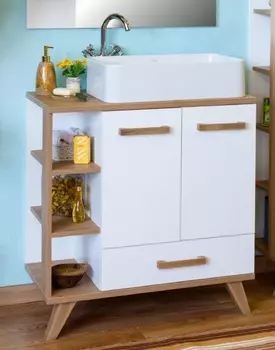 Тумба с раковиной Sanflor Ингрид 80