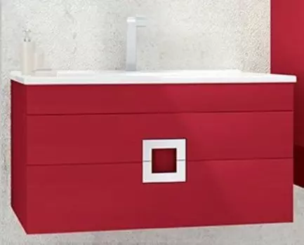 Тумба с раковиной SanVit Квадро 100 LUX NEW