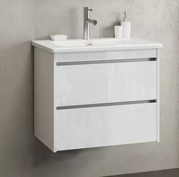 Тумба с раковиной Smile Фреш 60, белый