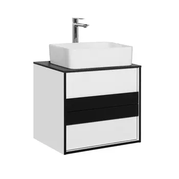 Тумба с раковиной Style Line Амстердам 60 со столешницей