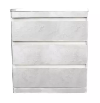 Тумба с раковиной Style Line Атлантика 80 Люкс Plus напольная бетон крем