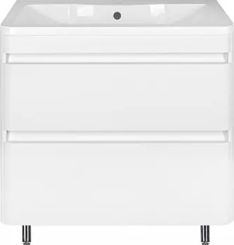 Тумба с раковиной Style Line Атлантика 80 Люкс Plus напольная, антискрейч