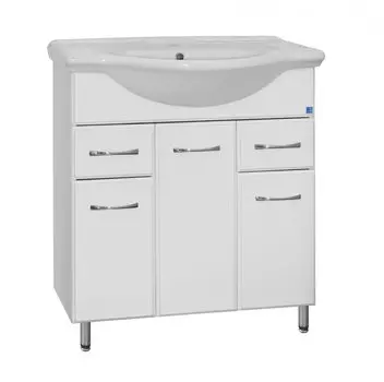 Тумба с раковиной Style Line Эко Стандарт 75