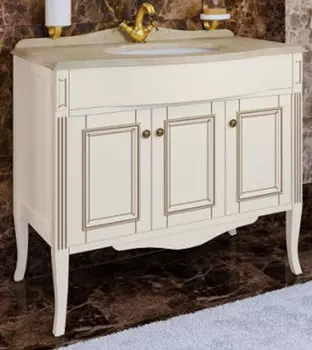 Тумба с раковиной Timo Aura 100 M-R