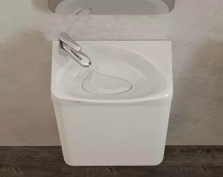 Тумба с раковиной Velvex Bio 40