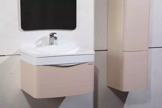 Тумба с раковиной Velvex Iva 75