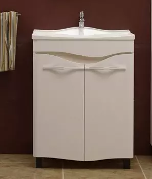 Тумба с раковиной Velvex Landush 65