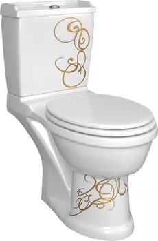 Унитаз-компакт Della Boston Super Plus джаз золото