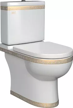 Унитаз-компакт Della Globus Super Plus версаче золото