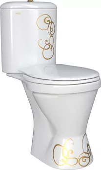 Унитаз-компакт Della Otti 002 джаз золото