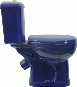 Унитаз-компакт Оскольская керамика Дора синий