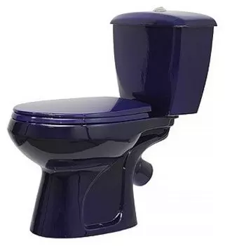 Унитаз-компакт Оскольская керамика Элисса синий