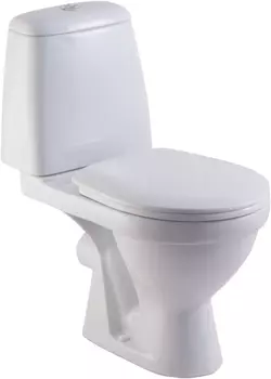 Унитаз-компакт Rosa Премьер белый с микролифтом