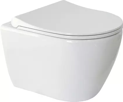 Унитаз подвесной Berges Wasserhaus Geo 082101 тонкое сиденье