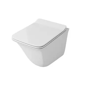 Унитаз подвесной безободковый OWL Eter Ruta-H с сиденьем DP микролифт (OWLT190203)