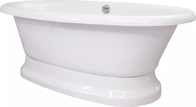 Ванна из искусственного камня Marmo Bagno Аззуро 180x90