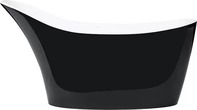Ванна из искусственного камня Victoria+Albert Amalfi black