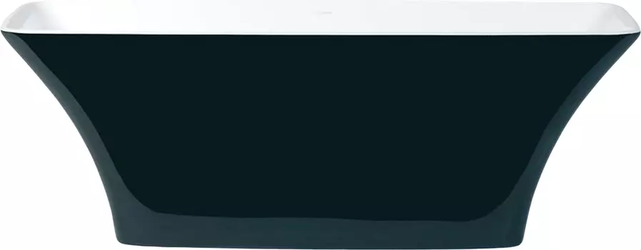 Ванна из искусственного камня Victoria+Albert Ravello black