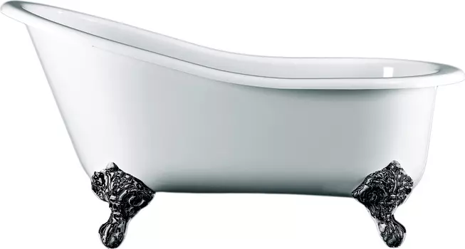 Ванна из искусственного камня Victoria+Albert Shropshire chrome