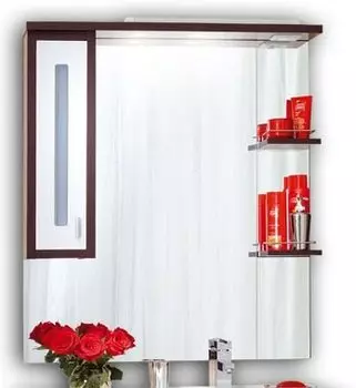 Зеркальный шкаф Бриклаер Бали 90