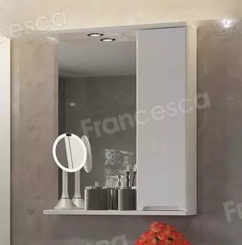 Зеркальный шкаф Francesca Фиоре 60