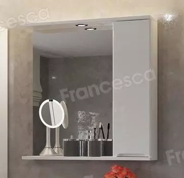 Зеркальный шкаф Francesca Фиоре 70