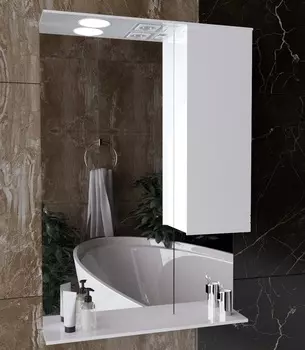 Зеркальный шкаф Francesca Одри 60