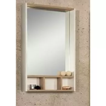 Зеркало Акватон Йорк 60 белый/дуб сонома