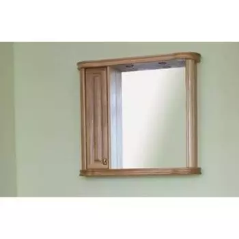 Зеркало Аллигатор Классик 90 со шкафчиком