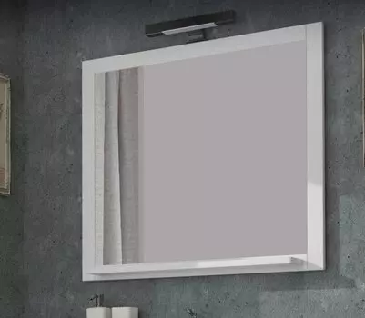 Зеркало ASB-Woodline Римини 80 массив ясеня, бежевый