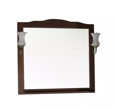 Зеркало ASB-Woodline Римини Nuovo 80 антикварный орех