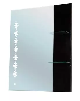 Зеркало Bellezza Глория Гласс 75, черный