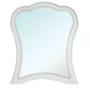 Зеркало Bellezza Грация Люкс 90, белый