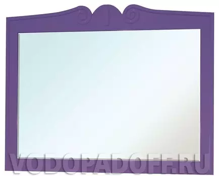 Зеркало Bellezza Эстель 100, фиолетовый