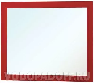 Зеркало Bellezza Милан 80, красный