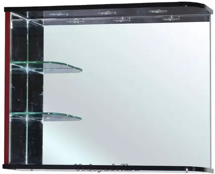 Зеркало Bellezza Рио 70, черный