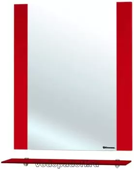Зеркало Bellezza Рокко 60, красный